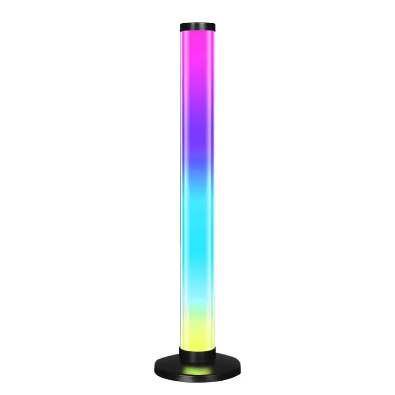 360-graders RGB lydreaktivt stemningslys USB skrivebordslampe
