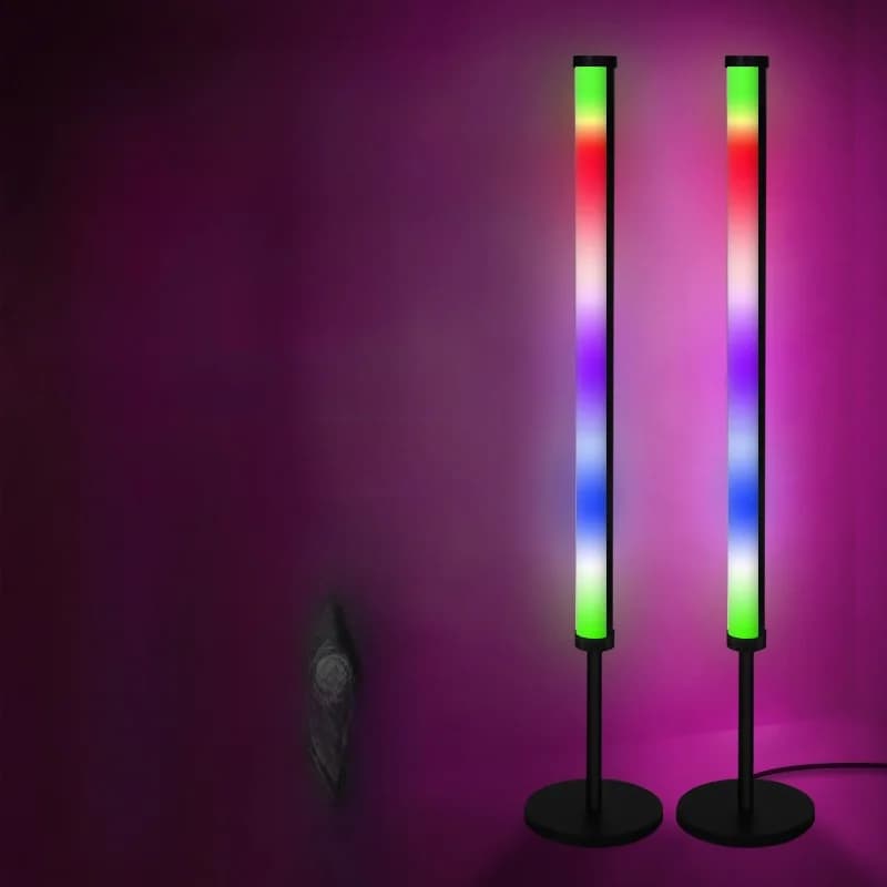 RGB LED atmosfærelampe til skrivebord med musiksynchronisering og app-styring