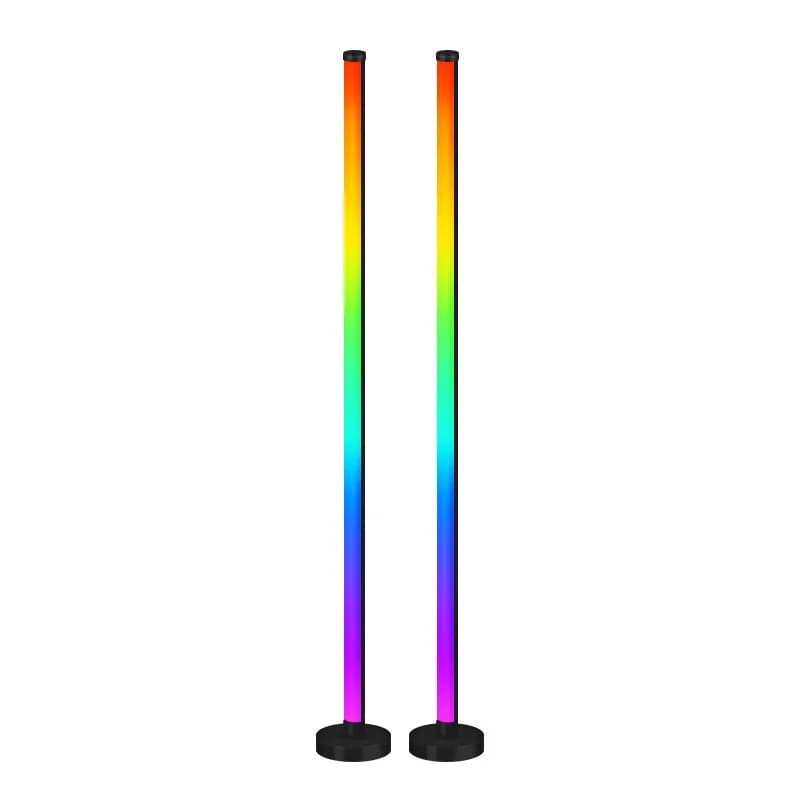 RGB gulvlampe med musiksynk, app- og fjernbetjening