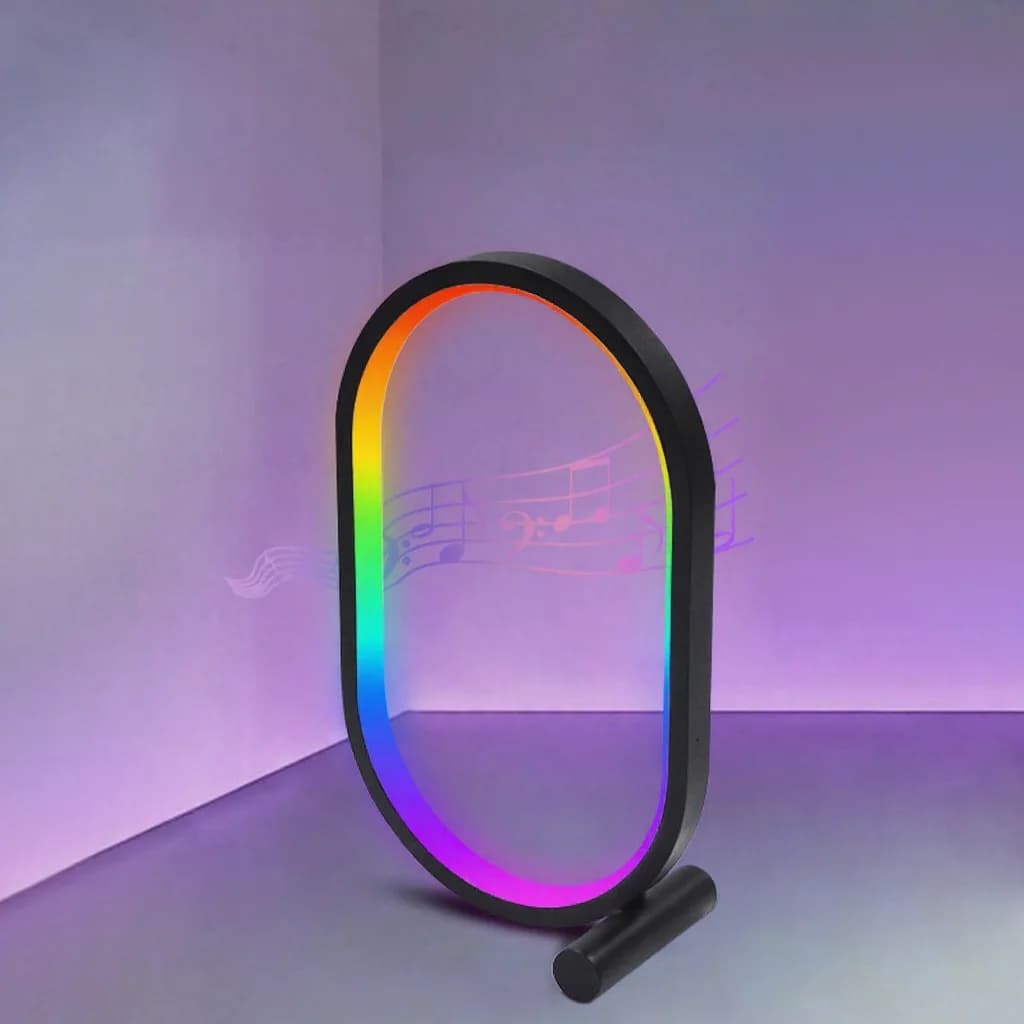 RGB Skrivebordslampe med Musiksynk og App-styring