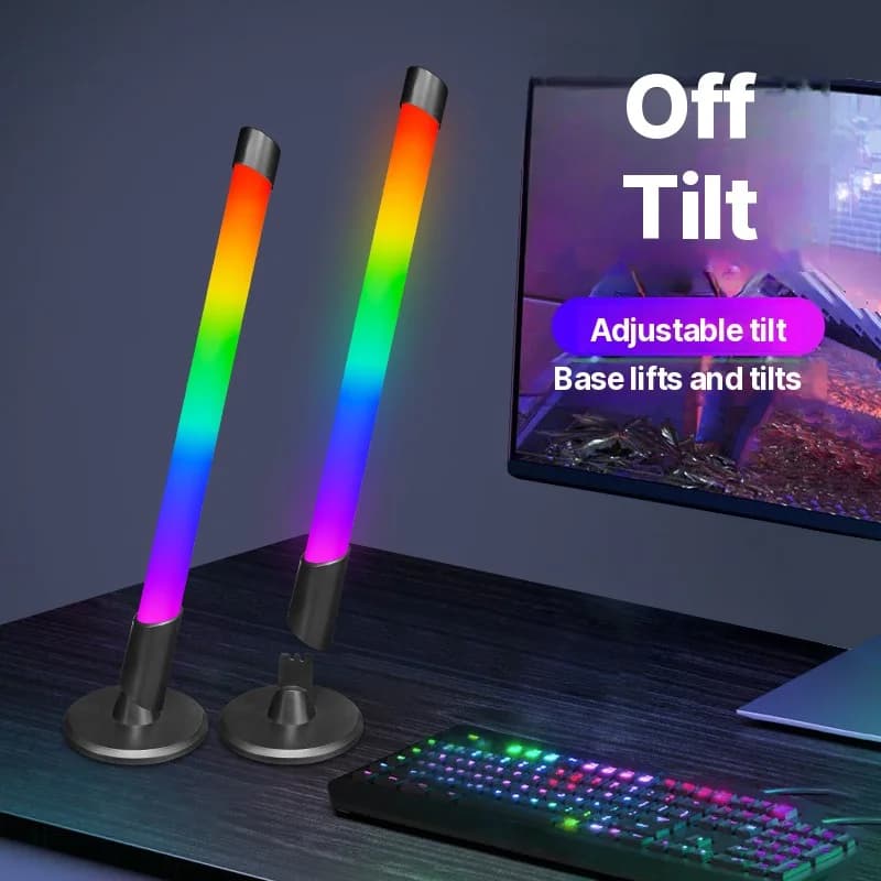 USB Musiksynkroniseret RGB Atmosfærelys til Desktop Gaming
