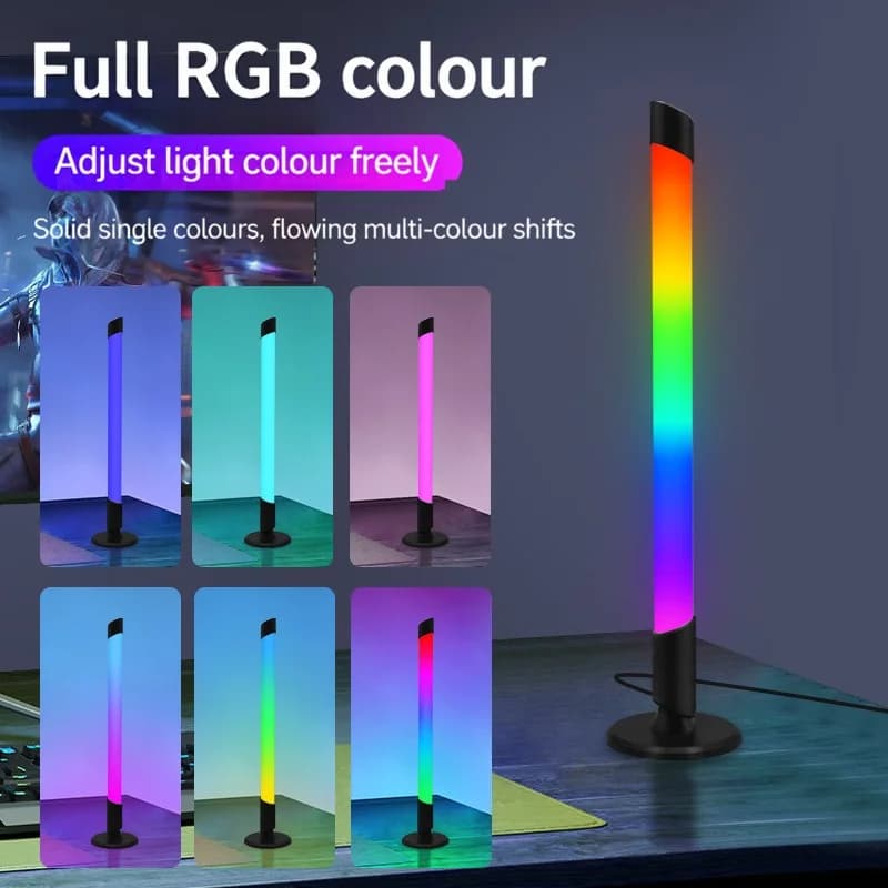 USB Musiksynkroniseret RGB Atmosfærelys til Desktop Gaming