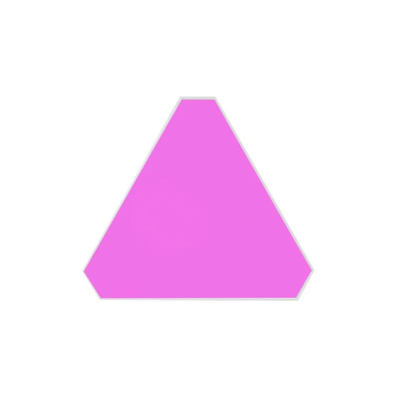 Triangle Smart LED Væglampe Sæt RGB Ambient Gaming Dekoration